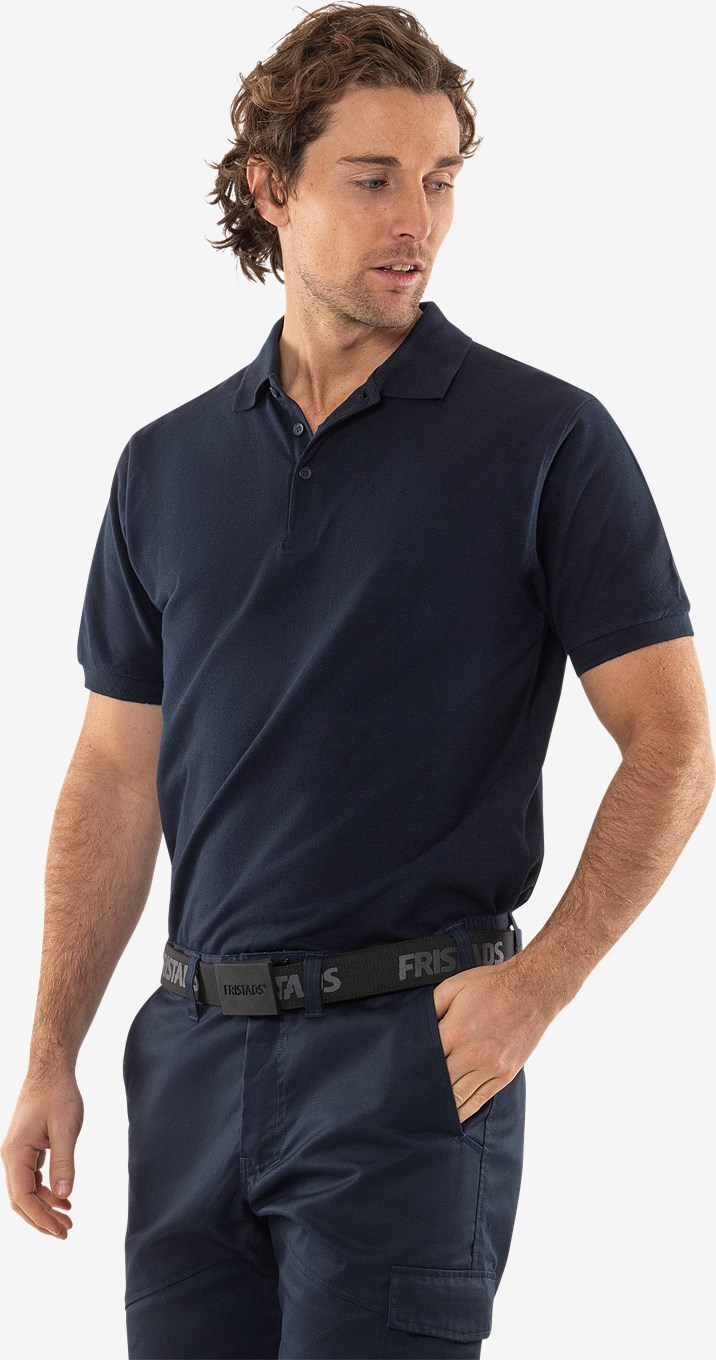 Acode Heavy Polo Shirt Piq Dark Navy Fristads