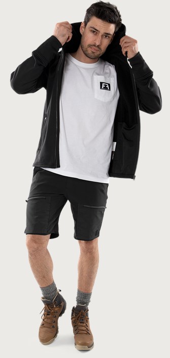 Spodenki outdoorowe z włókna węglowego  2 Fristads Outdoor