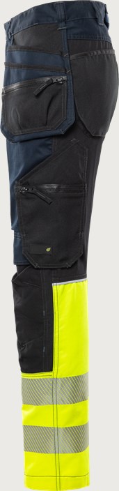 Elastyczne spodnie rzemieślnicze klasy 1 Green 2906 GWM  6 Fristads