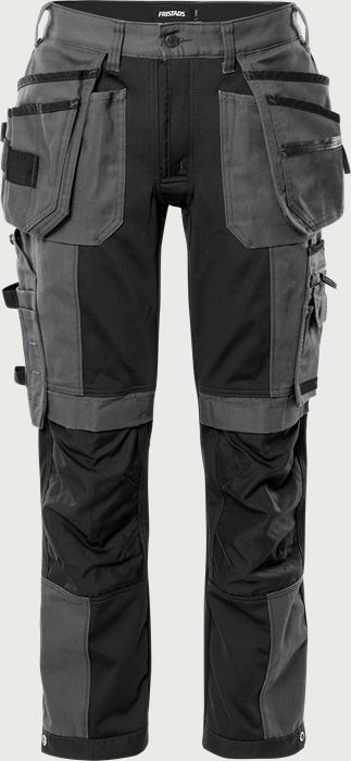 Green řemeslnické strečové kalhoty 2530 GCYD Fristads Medium