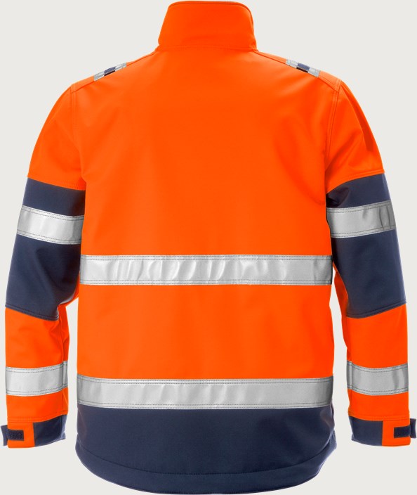 High vis softshell jacket class 2 4083 WYH 2 Fristads