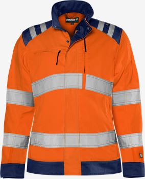 High vis Green jacket woman class 3 4068 GPLU Fristads Medium