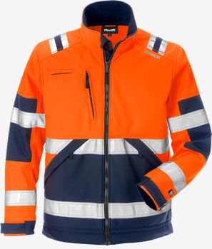 High vis softshelljakke kl.2 4083 Fristads Medium