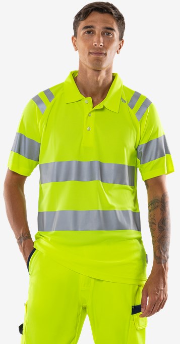 High Vis Poloshirt Kl. 3 7861 GPST      5 Fristads