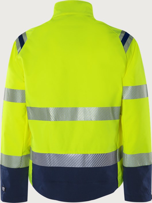 High vis Green stretchjakke klasse 3 4647 GSTP 2 Fristads