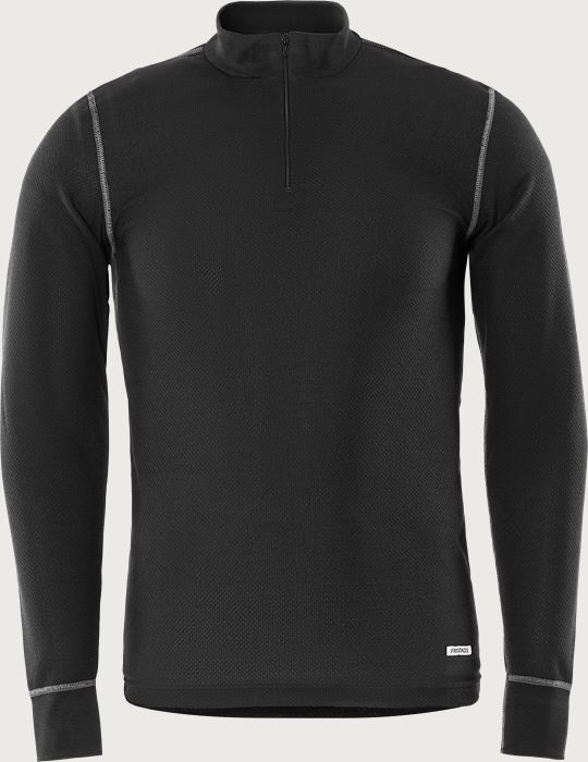 T-shirt lange mouwen met korte rits 789 OF Fristads Medium