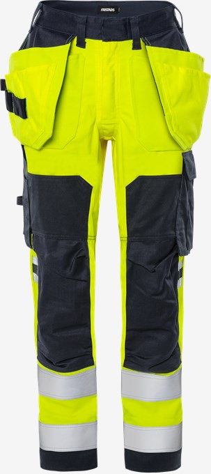 Flamestat high vis craftsman stretch trousers class 2 woman 2164 ATHF 1 Fristads