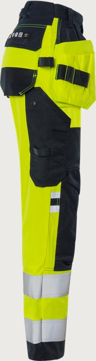 Flamestat ogrodniczki rzemieślnicze high vis stretch klasa 2 damskie 2164 ATHF 4 Fristads