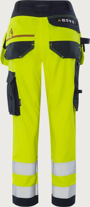 Flamestat ogrodniczki rzemieślnicze high vis stretch klasa 2 damskie 2164 ATHF 2 Fristads