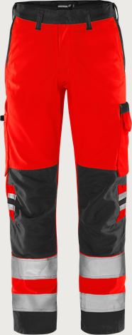 High vis Green bukser kl.2 2651 GPLU  Fristads Medium