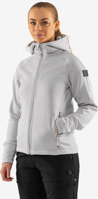 Cobalt Polartec® power stretch® hoodie woman Fristads Outdoor Medium