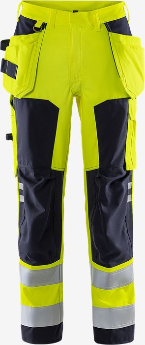 Flamestat high vis rakentajan housut lk 2 2075 ATHS Fristads Medium