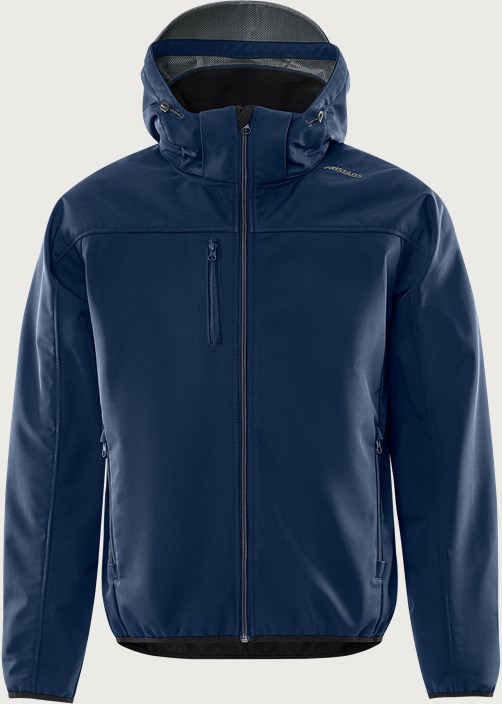 Hooded softshell jacket 4655 GBF 1 Fristads