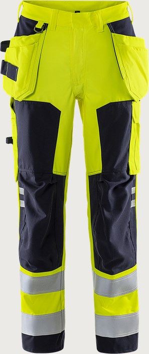 Flamestat High vis håndværkerbukser kl.2 2075 ATHS 1 Fristads