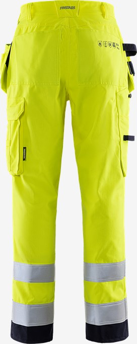 Flamestat high vis craftsman trousers class 2 2075 ATHS 2 Fristads