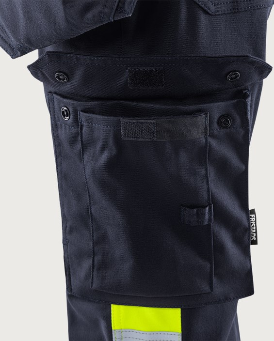 Spodnie rzemieślnicze ze streczem high vis Flamestat damskie klasa 1 2171 ATHF 5 Fristads