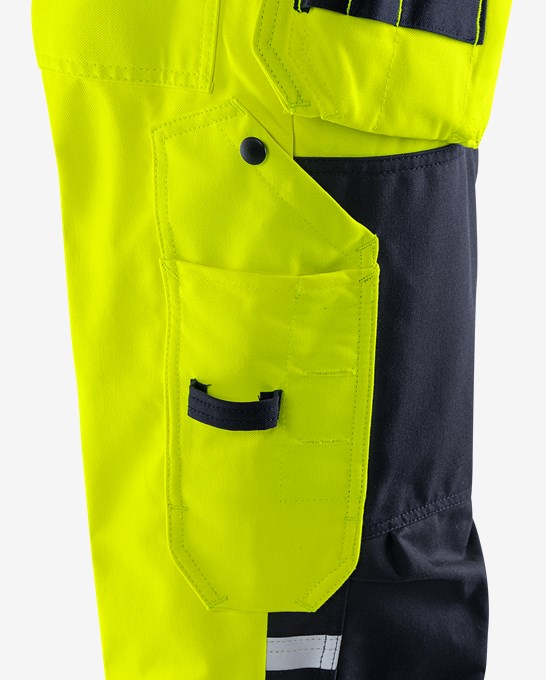 Flamestat high vis craftsman trousers class 2 2075 ATHS 6 Fristads