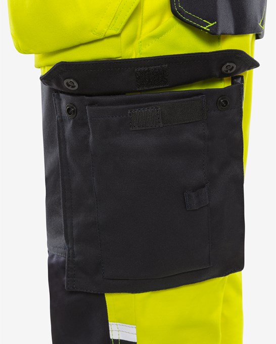 Flamestat high vis sztreccs szakiparos nadrág cl 2 2167 ATHF 6 Fristads