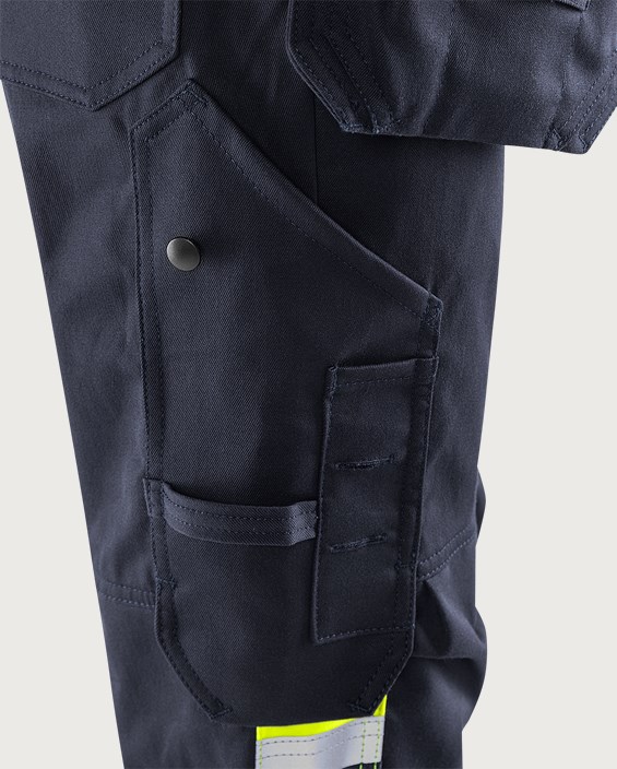 Spodnie rzemieślnicze ze streczem high vis Flamestat damskie klasa 1 2171 ATHF 6 Fristads