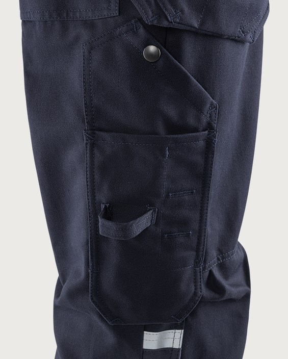 Flamestat high vis håndværkerbukser kl.1 2074 ATHS 6 Fristads