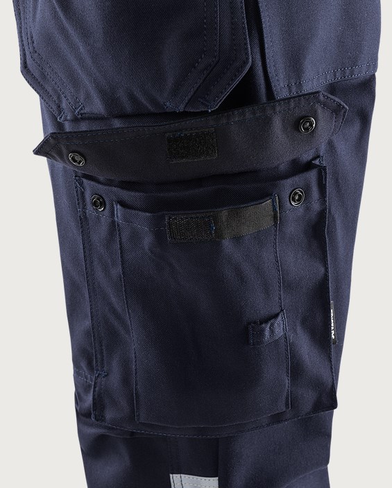 Flamestat high vis håndværkerbukser kl.1 2074 ATHS 5 Fristads