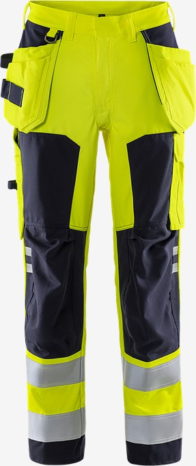 Flamestat high vis craftsman trousers class 2 2075 ATHS 1 Fristads