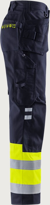 Flamestat high vis håndværkerbukser kl.1 2074 ATHS 4 Fristads