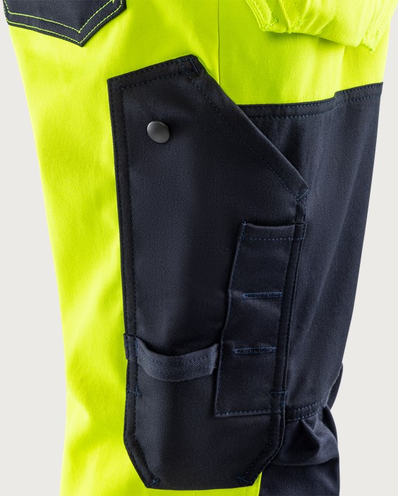 Flamestat high vis stretch håndværker overalls kl. 2 1170 ATHF 8 Fristads