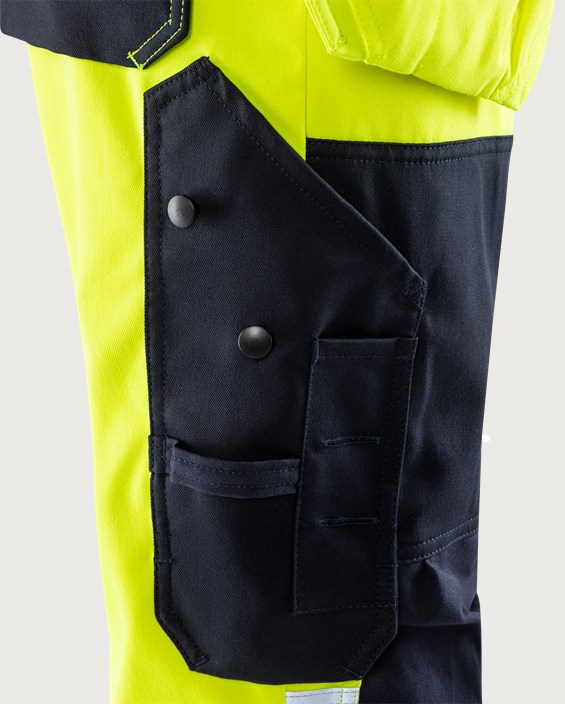 Flamestat high vis håndværker stretch bukser kl. 2 2267 ATHF 9 Fristads