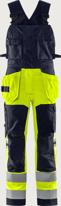 Flamestat high vis stretch håndværker overalls kl. 2 1170 ATHF 3 Fristads