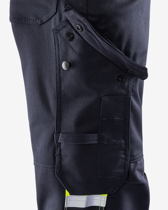 Flamestat high vis stretch trousers woman class 1 2170 ATHF 7 Fristads