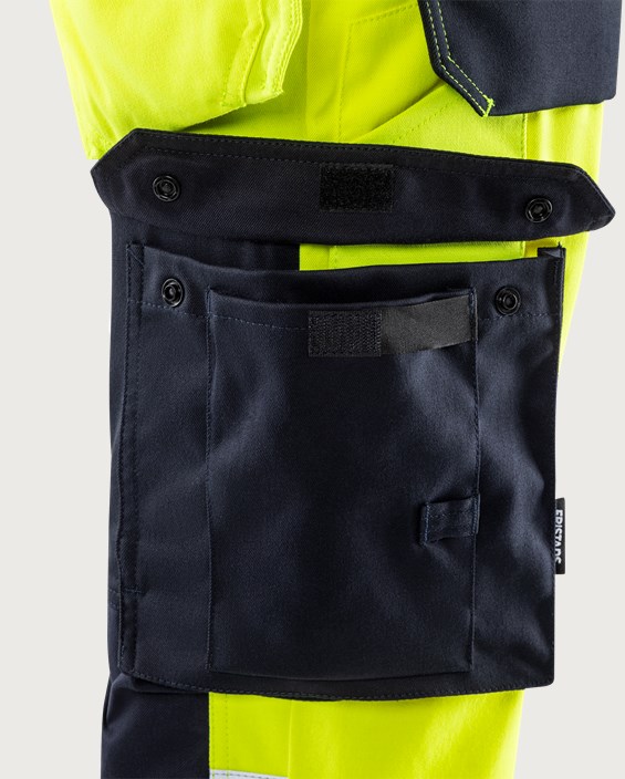 Flamestat high vis håndværker stretch bukser kl. 2 2267 ATHF 8 Fristads