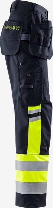 Flamestat high vis craftsman stretch trousers woman class 1 2271 ATHF 4 Fristads