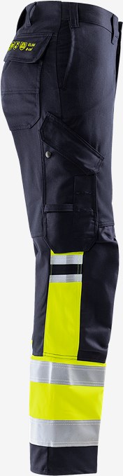 Flamestat high vis stretch trousers woman class 1 2170 ATHF 4 Fristads