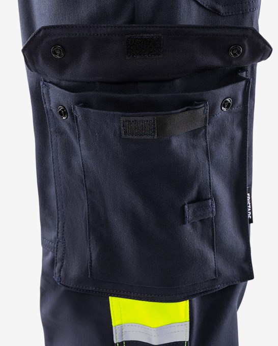 Flamestat high vis stretch trousers woman class 1 2170 ATHF 6 Fristads