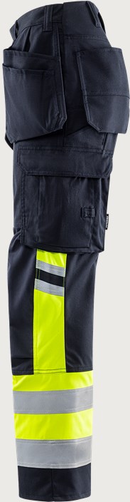 Flamestat high vis håndværker stretch bukser dame kl. 1 2271 ATHF 5 Fristads
