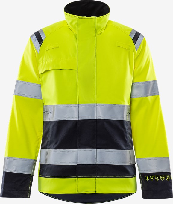 Flamestat high vis stretch jacket woman class 3 4161 ATHF 1 Fristads