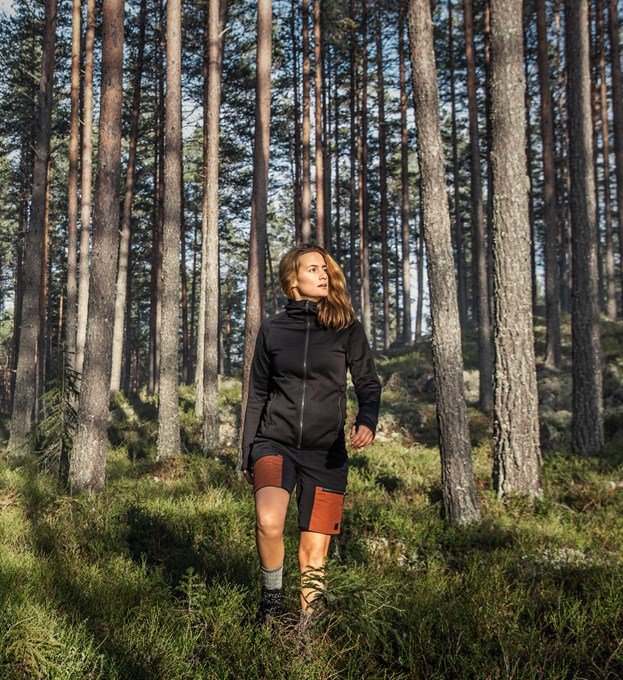 Calcium Polartec® power stretch huppari naisten 5 Fristads Outdoor