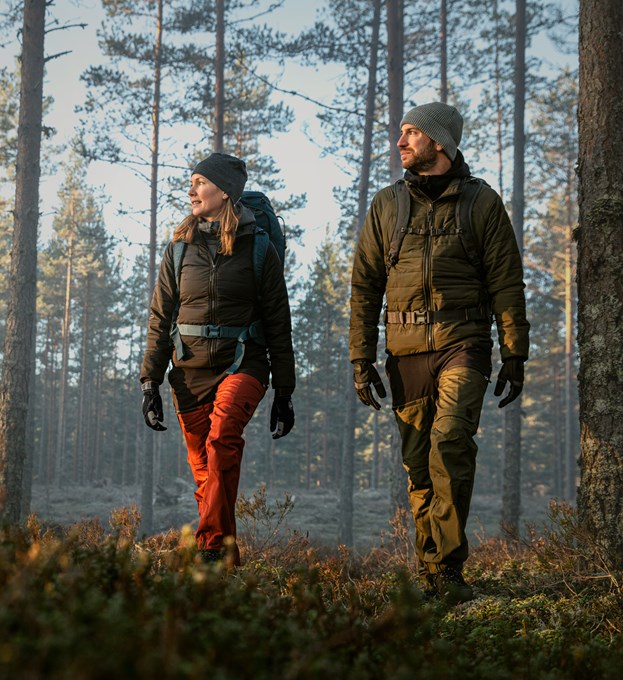 Carbon friluftsbyxor semistretch, dam 5 Fristads Outdoor