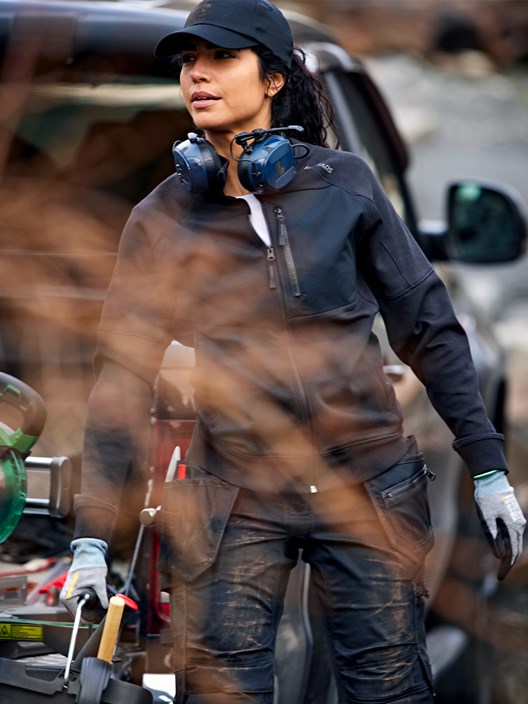 Rakentajan stretch housut naisten 2901 GWM 6 Fristads