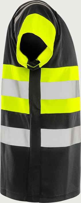 High vis Green T-shirt funkcjonalna klasy 1 7880 GPST, męska i damska 10 Fristads