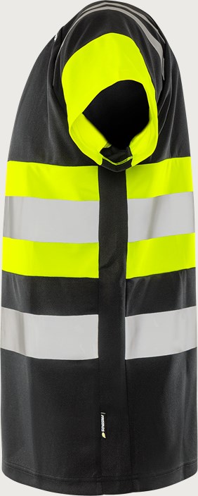 High vis Green T-shirt funkcjonalna klasy 1 7880 GPST, męska i damska 9 Fristads