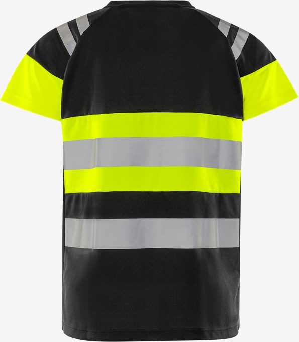 High vis Green T-shirt funkcjonalna klasy 1 7880 GPST, męska i damska 4 Fristads