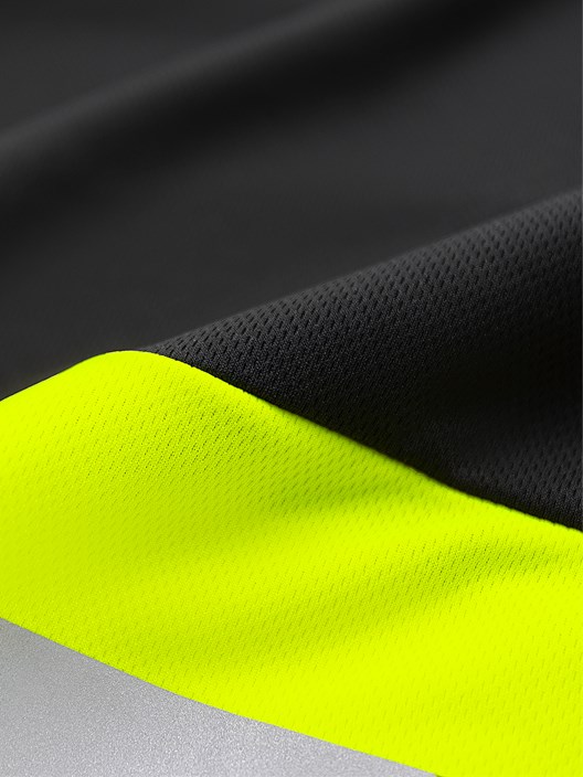 High vis Green funkcjonalna T-shirt z długim rękawem klasy 1 7881 GPST 8 Fristads