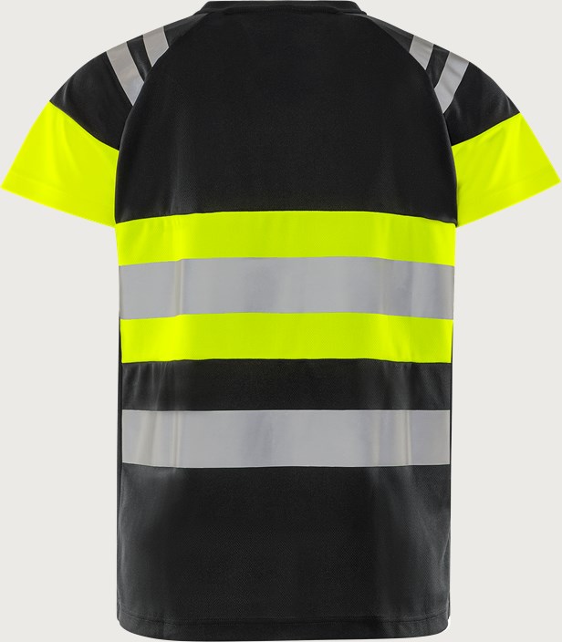 High vis Green T-shirt funkcjonalna klasy 1 7880 GPST, męska i damska 8 Fristads