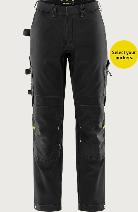 Flex craftsman stretch trousers woman 2802 GHST Fristads Medium