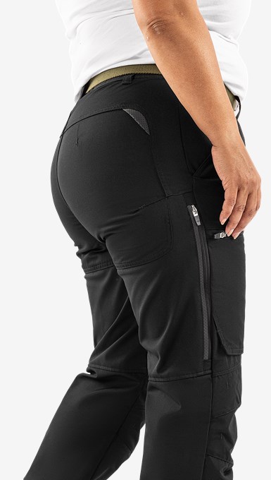 Carbon friluftsbyxor semistretch, dam 5 Fristads Outdoor