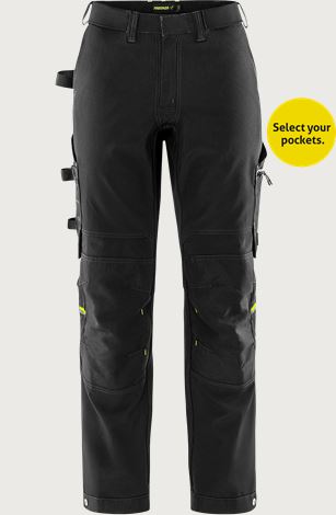 Flex craftsman stretch trousers woman 2802 GHST Fristads Medium
