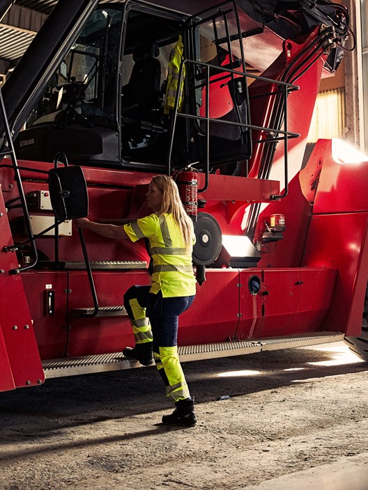 Damska koszulka high vis klasy 2 7458 THV 3 Fristads