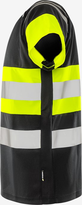 High vis Green T-shirt funkcjonalna klasy 1 7880 GPST, męska i damska 5 Fristads
